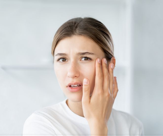 dry eye signs - burning or stinging sensation